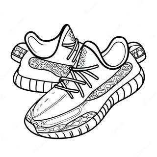 Pagina Da Colorare Delle Yeezy 350 Classiche 100270 38897