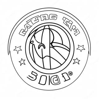 Logo Della Squadra Nba Pagine Da Colorare