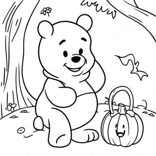 Winnie The Pooh Halloween Pagine Da Colorare