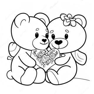 San Valentino Pagine da Colorare