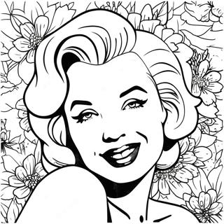 Marilyn Monroe Pagine Da Colorare