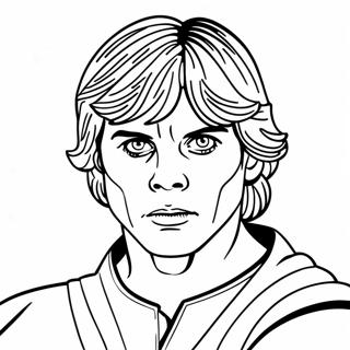 Pagina Da Colorare Di Luke Skywalker 102191-40494