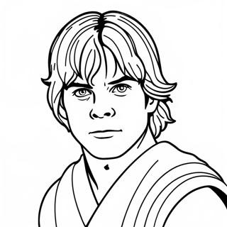 Pagina Da Colorare Di Luke Skywalker 102191-40496