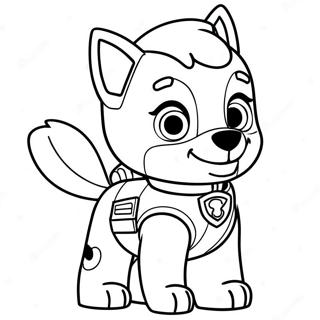 Pagina Da Colorare Di Chase Della Paw Patrol 102940-41079