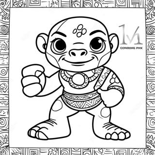 Pagina Da Colorare Di Zuma In Azione 103171-41260