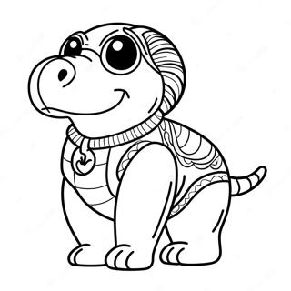 Pagina Da Colorare Di Zuma Avventuroso 103173-41266