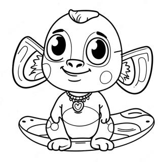 Pagina Da Colorare Di Zuma Avventuroso 103173-41267