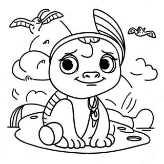 Pagina Da Colorare Di Zuma Avventuroso 103173-41268