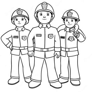 Pagina Da Colorare Sam Il Pompiere E Amici 103303-41372