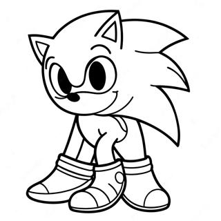 Pagina Da Colorare Di Sonic X 103479-41495