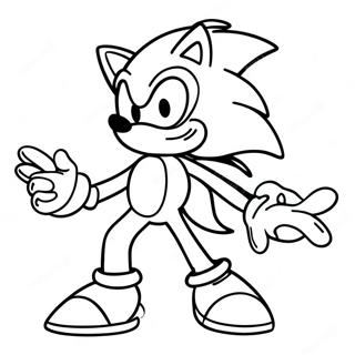 Pagina Da Colorare Di Sonic X 103479-41496