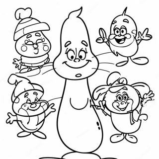 Pagina Da Colorare Dei Personaggi Felici Di Whoville 103736-41697