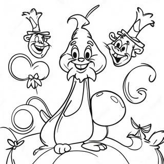 Pagina Da Colorare Dei Personaggi Felici Di Whoville 103736-41698