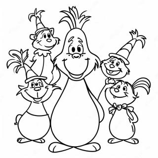 Pagina Da Colorare Dei Personaggi Colorati Di Whoville 103738-41707