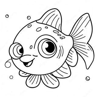 Pesce Gatto Pagine da Colorare