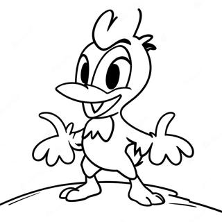 Pagina Da Colorare Di Woody Woodpecker Divertente Pagine Da Colorare