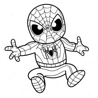 Pagina Da Colorare Di Baby Spiderman 105536-43108