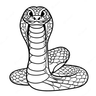 Pagina Da Colorare Di Serpente Strisciante 106569-43921