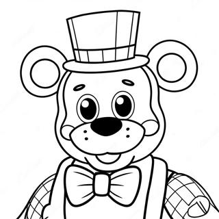 Pagina Da Colorare Di Funtime Freddy Sister Location 106694-44009