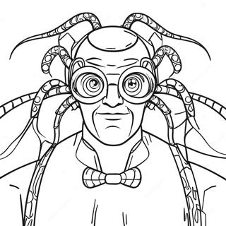 Doc Ock Pagine Da Colorare