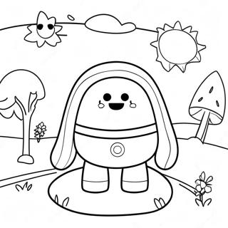 Pagina Da Colorare Di Hey Duggee Avventura 107564-44695