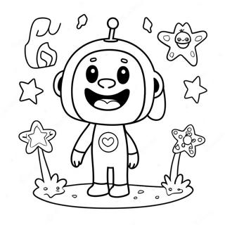 Pagina Da Colorare Di Hey Duggee Attivita Divertenti 107565-44697