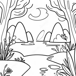 Pagina Da Colorare Della Natura Del Benessere Consapevole 107923 44978