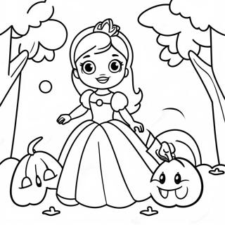 Pagina Da Colorare Delle Principesse Disney Per Halloween 108022-45051
