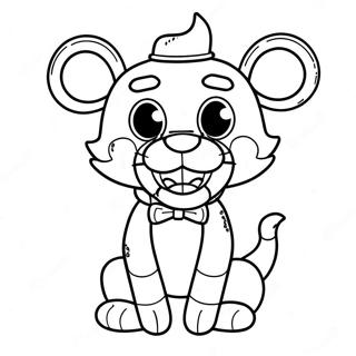 Pagina Da Colorare Di Mangle Fnaf Design Carino 108102-45118