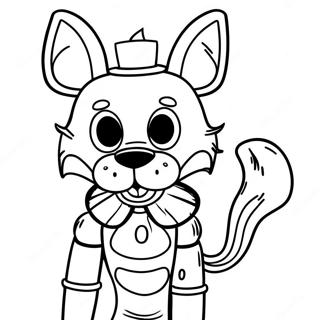 Pagina Da Colorare Di Mangle Fnaf Spaventosa 108104-45126