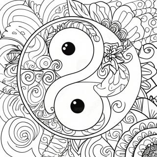 Yin Yang Pagine Da Colorare