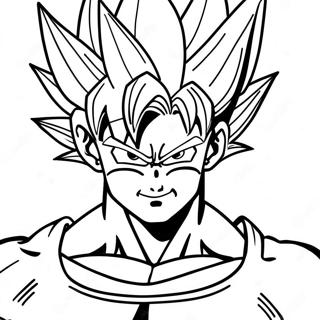 Vegito Pagine Da Colorare