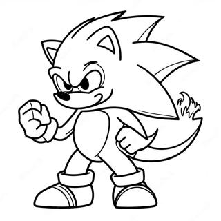 Pagina Da Colorare Sonic Il Werehog 109081-45871