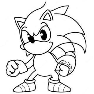 Pagina Da Colorare Sonic Il Werehog 109081-45933