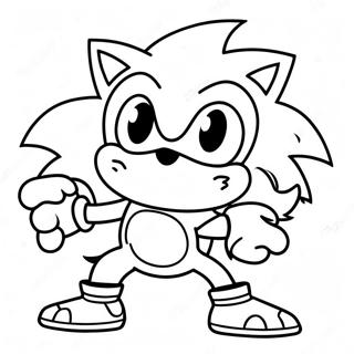 Pagina Da Colorare Sonic Il Werehog 109081-45934