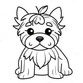 Pagina Da Colorare Cucciolo Di Yorkie 109799-46496