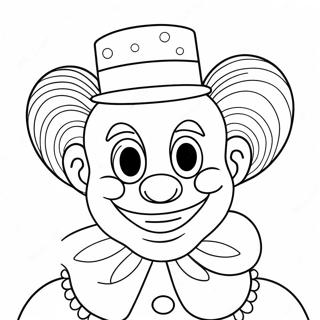 Pagina Da Colorare Del Clown Fantasioso 110525 47068