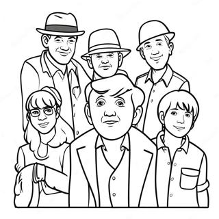 Pagina Da Colorare Degli Amici Tbhk 110910 47367