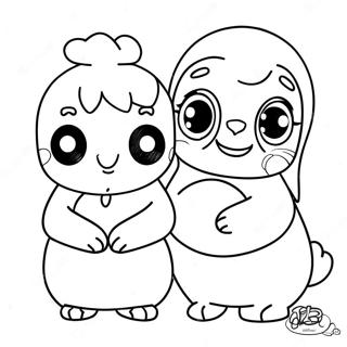 Pagina Da Colorare Degli Amici Tbhk 110910 47368