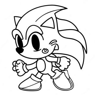 Pagina Da Colorare Di Sonic Argento 111035-47478