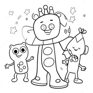 Pagina Da Colorare Di Wow Wow Wubbzy 111318-47700