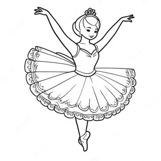 Ballerina Pagine Da Colorare