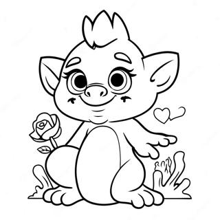 Pagina Da Colorare Viva Trolls 111908-48158