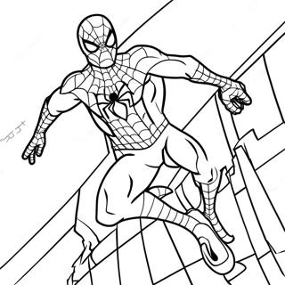 Pagina Da Colorare Spiderman Lontano Da Casa 112444-48580