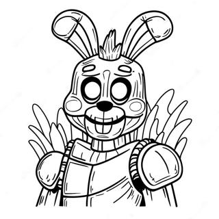 Pagina Da Colorare Di Springtrap Inquietante 112549-48665