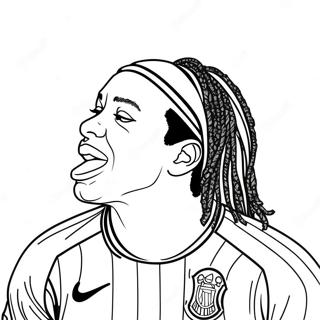 Ronaldinho Pagine Da Colorare