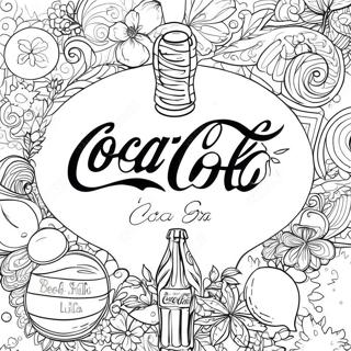 Coca Cola Pagine Da Colorare