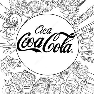 Pagina Da Colorare Del Logo Coca Cola 114168-50039