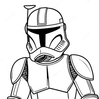 Clone Trooper Arc Trooper Pagine Da Colorare