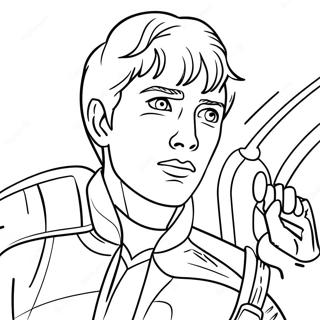 Pagina Da Colorare Il Momento Eroico Di Johnny Cade 114894 50613